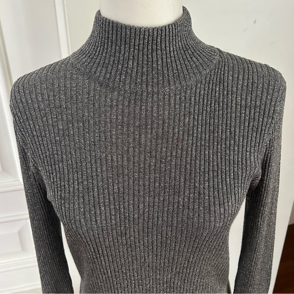 Veronica Beard Metallic Threads Turtleneck - Picture 9 of 13
